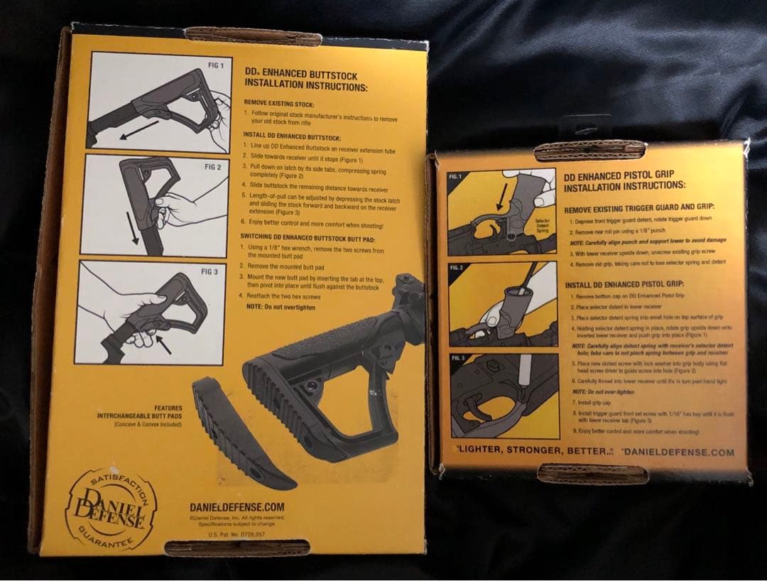 M4 DANIEL DEFENSE ダニエルディフェンス ストック グリップ