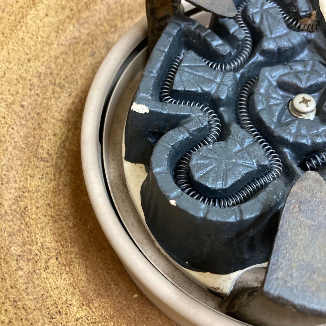 B325-35 野々田式　風炉型電熱器　100V-410W 伊羅保 茶道具