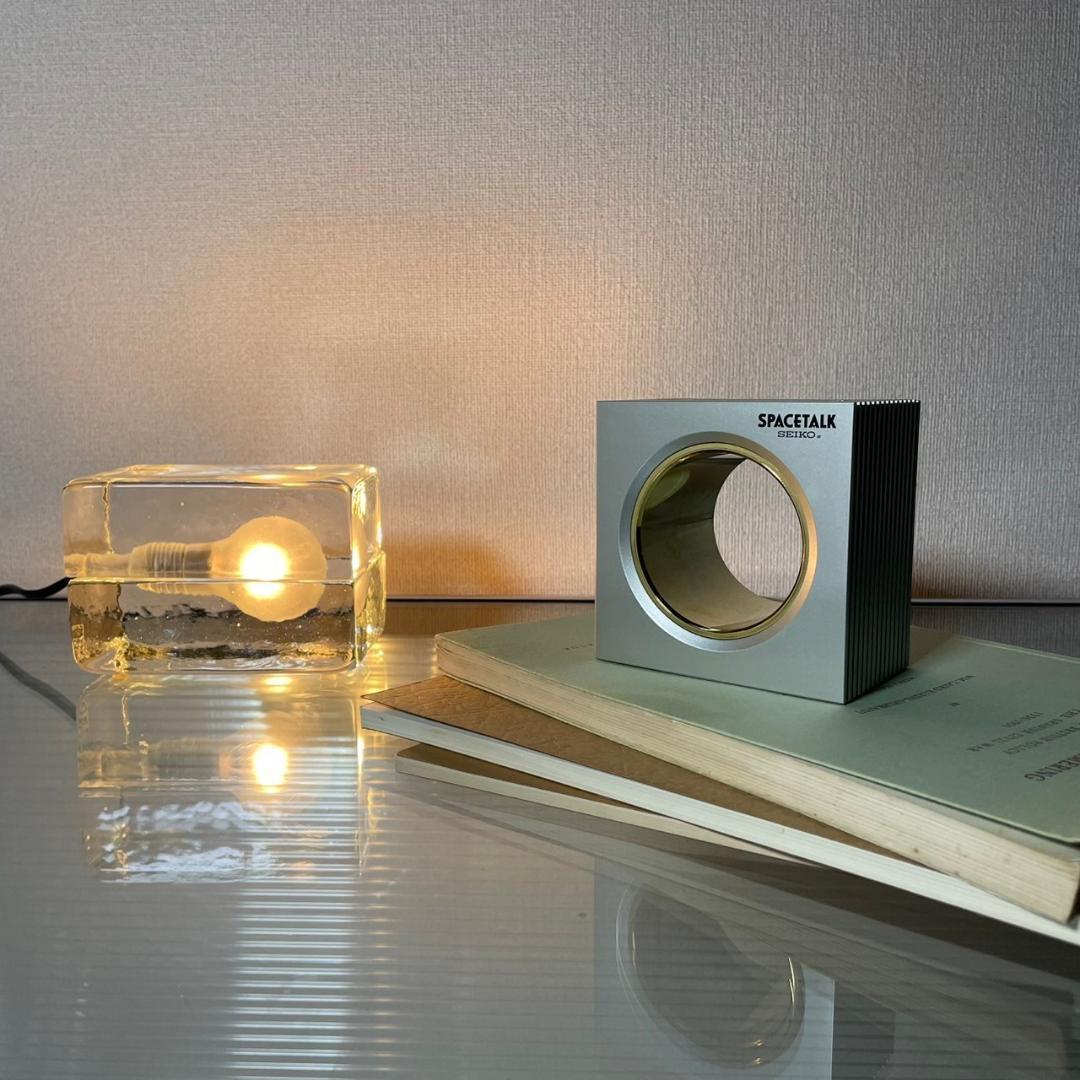 SEIKO セイコー SPACETALK 置き時計 ポストモダン ヴィンテージ