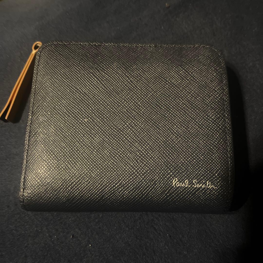 Paul Smith ダークブルー 2つ折り財布 値下げ可能