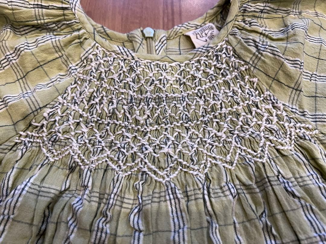 極美品 アポリナ キッズ 5-7 Y apolina kids ワンピース