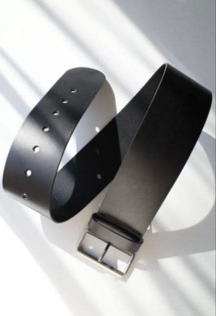 小物 KOOKY ZOO JUVENILE LEATHER BELT BLACK