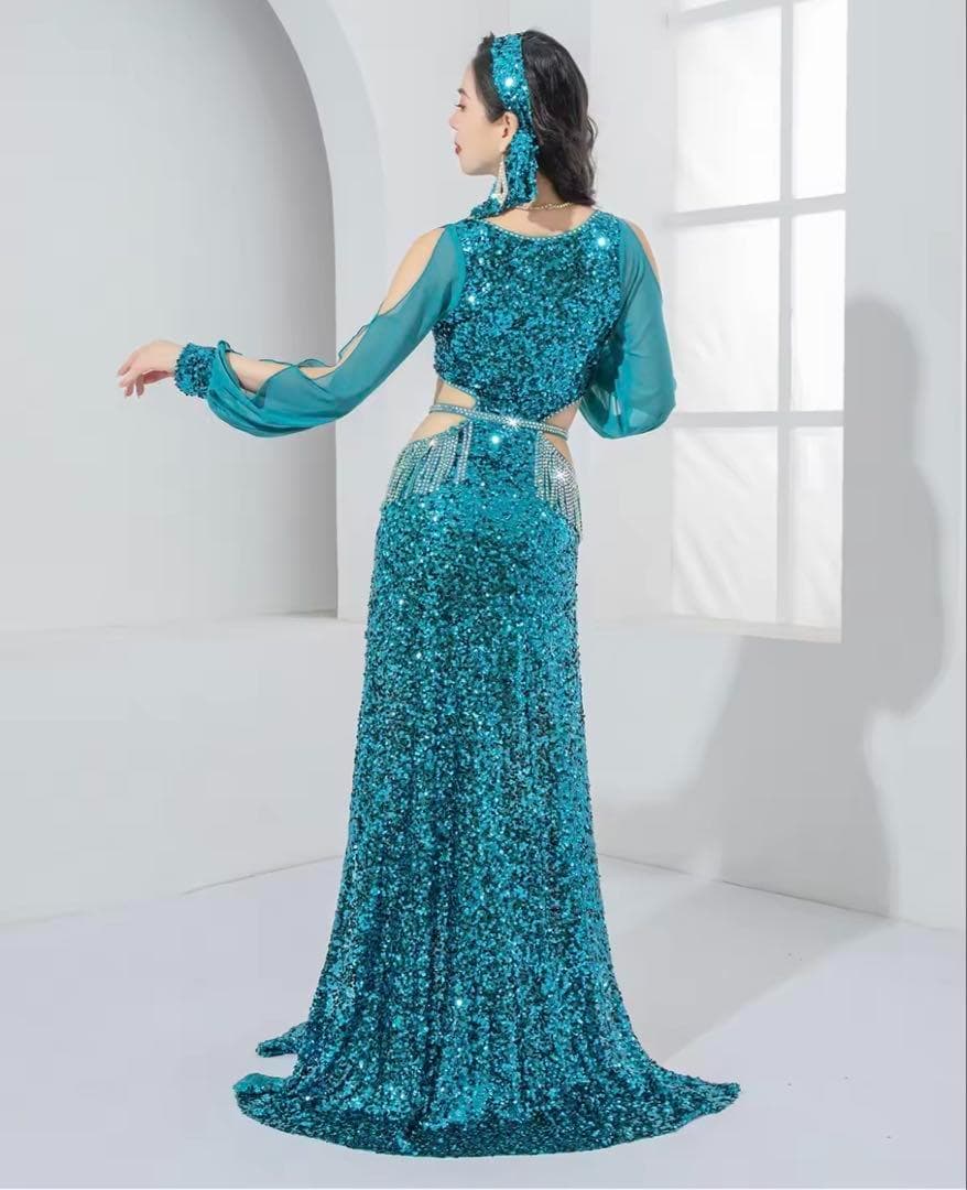 ダンスウェア　社交ダンス衣装　フラメンコ　ダンスドレス　ダンス　ドレス　新品