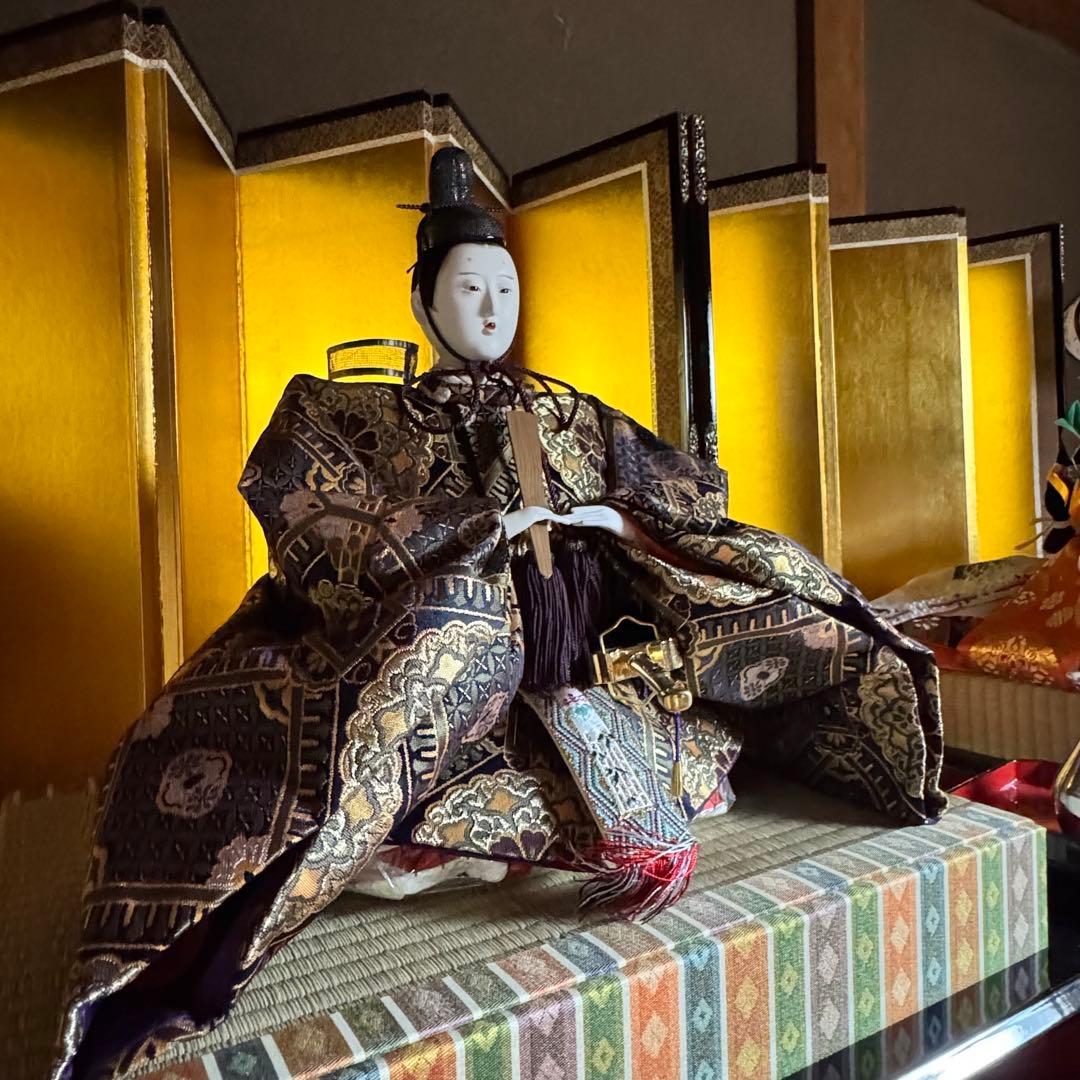 美品 雛人形久月 8段 箱付