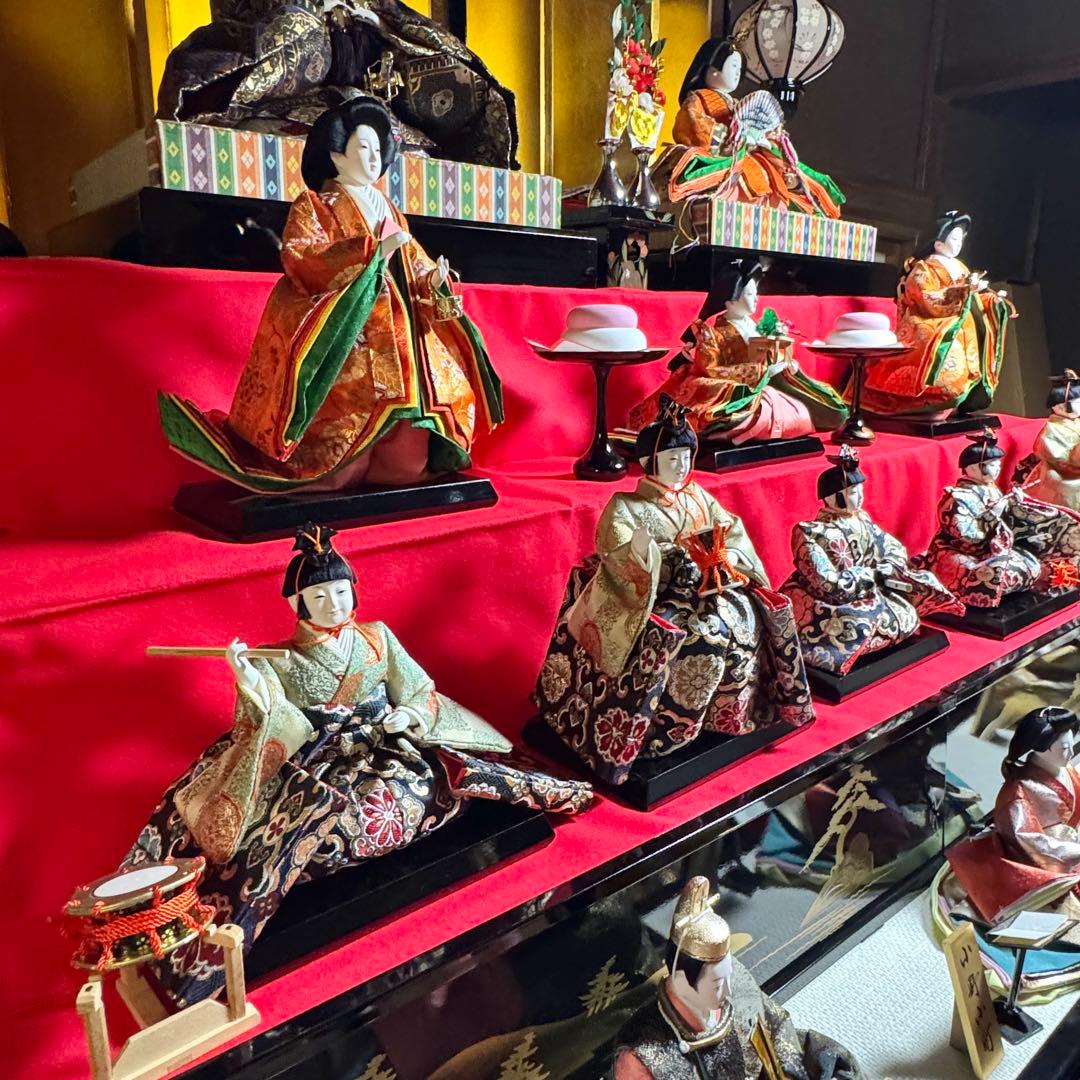 美品 雛人形久月 8段 箱付