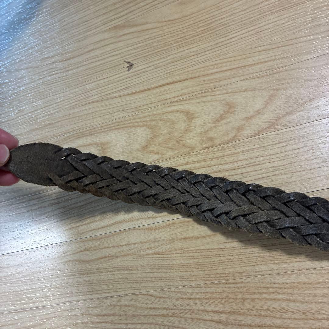 ホワイトハウスコックス　メッシュベルト　ブラック