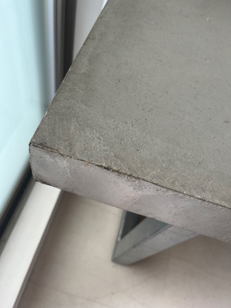 引越特別価格【特注品】モルタル天板　ダイニングテーブル