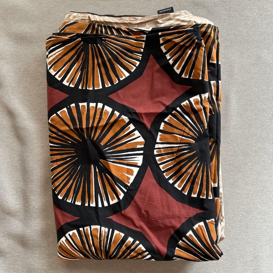 再値下げ レア 美品 marimekkoマリメッコ 掛け布団カバー 布団カバー