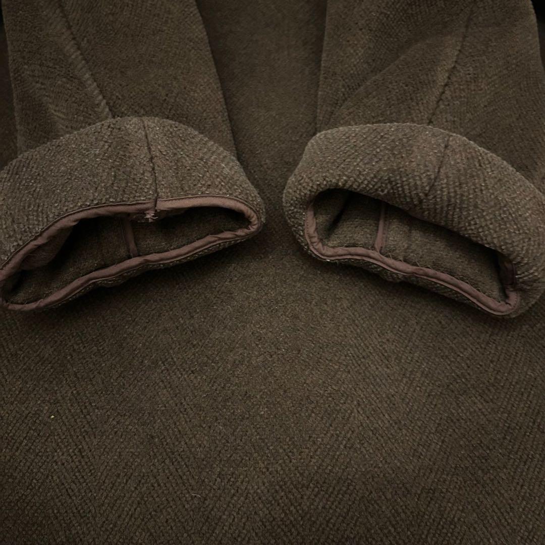 【最終値下げ】OLD ENGLAND ダッフルコート ムーアブルックヘリンボーン