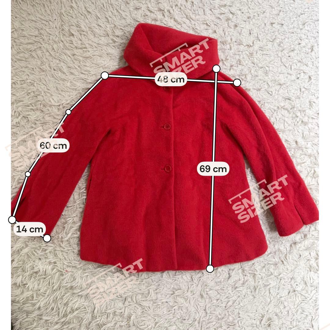 ARMANI COLLEZIONIイタリア製 最高級刺繍仕立て3way襟コート