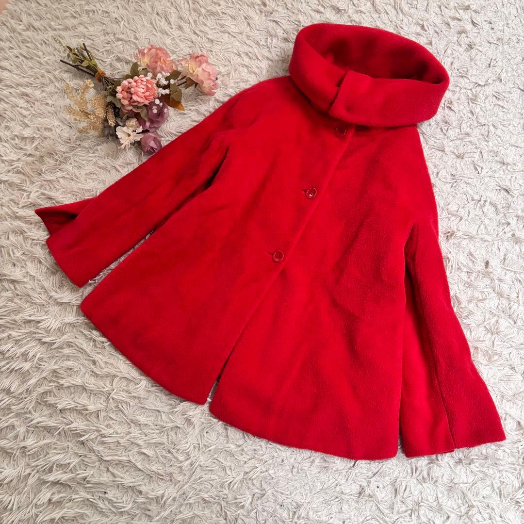 ARMANI COLLEZIONIイタリア製 最高級刺繍仕立て3way襟コート