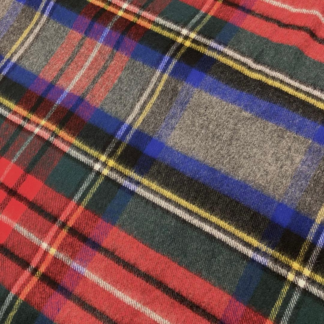 新品希少TWW◆大判カシミヤ混ストール3万グレースチュワート　検)ジョンストンズ