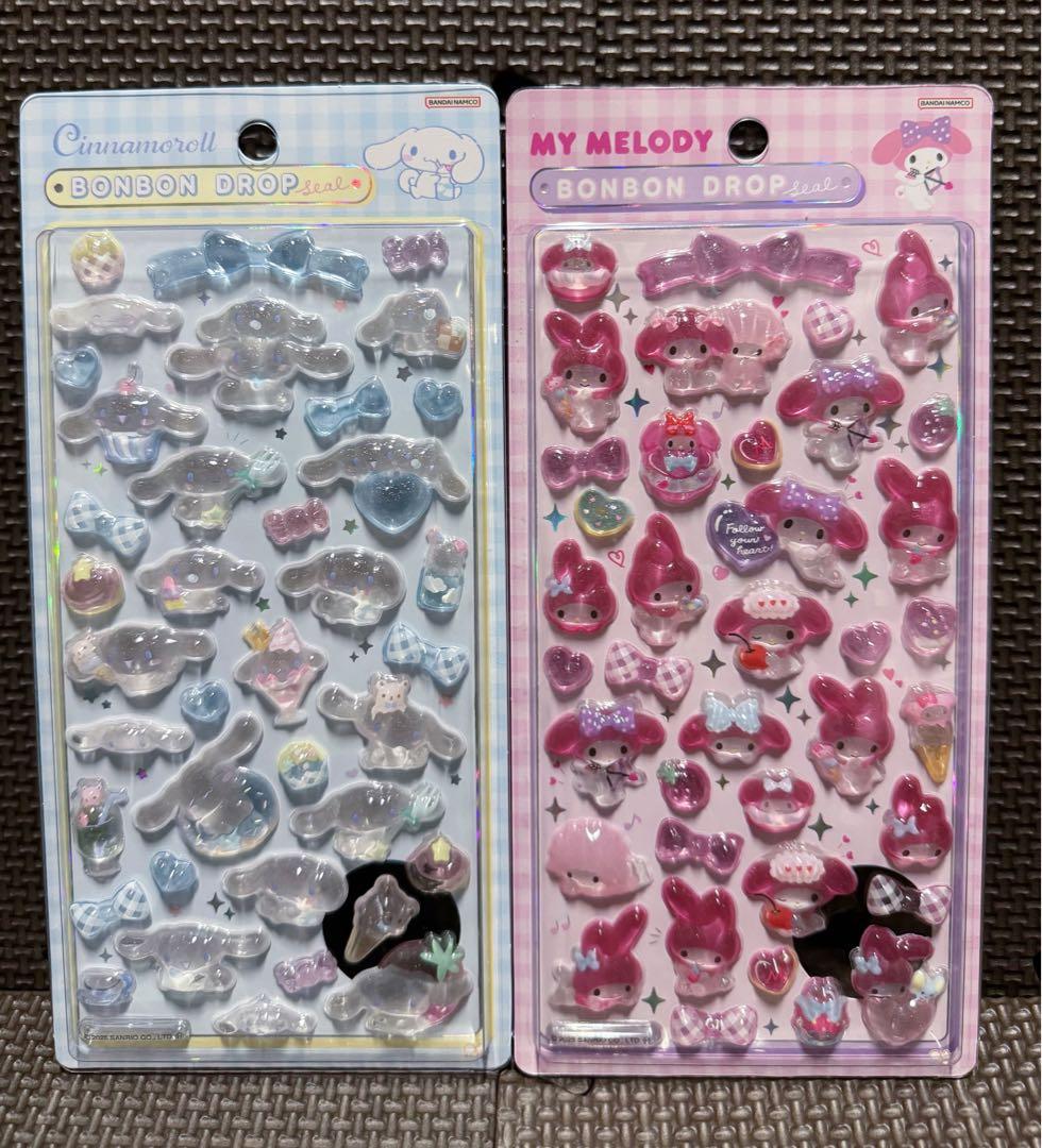 正規品 サンリオボンボンドロップシール 第2弾 8枚コンプリートい