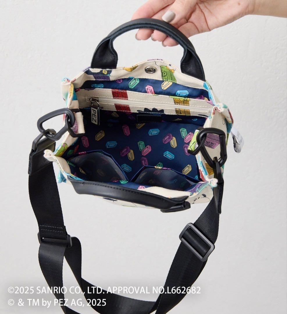 【はぴだんぶい×PEZ(ペッツ)×ear】コラボコットントートバッグS