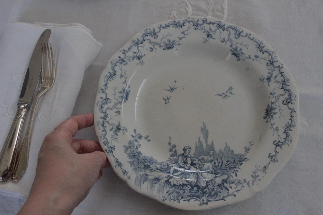 レアGien【ジアン】IDYLLE/フランスアンティーク