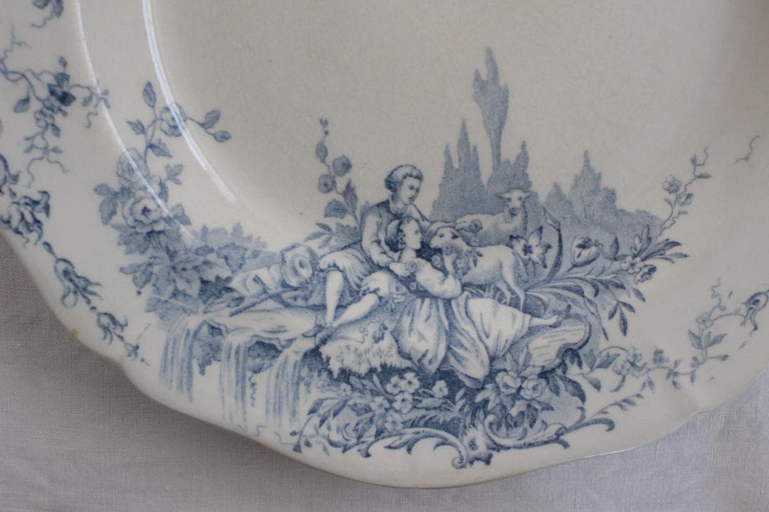 レアGien【ジアン】IDYLLE/フランスアンティーク