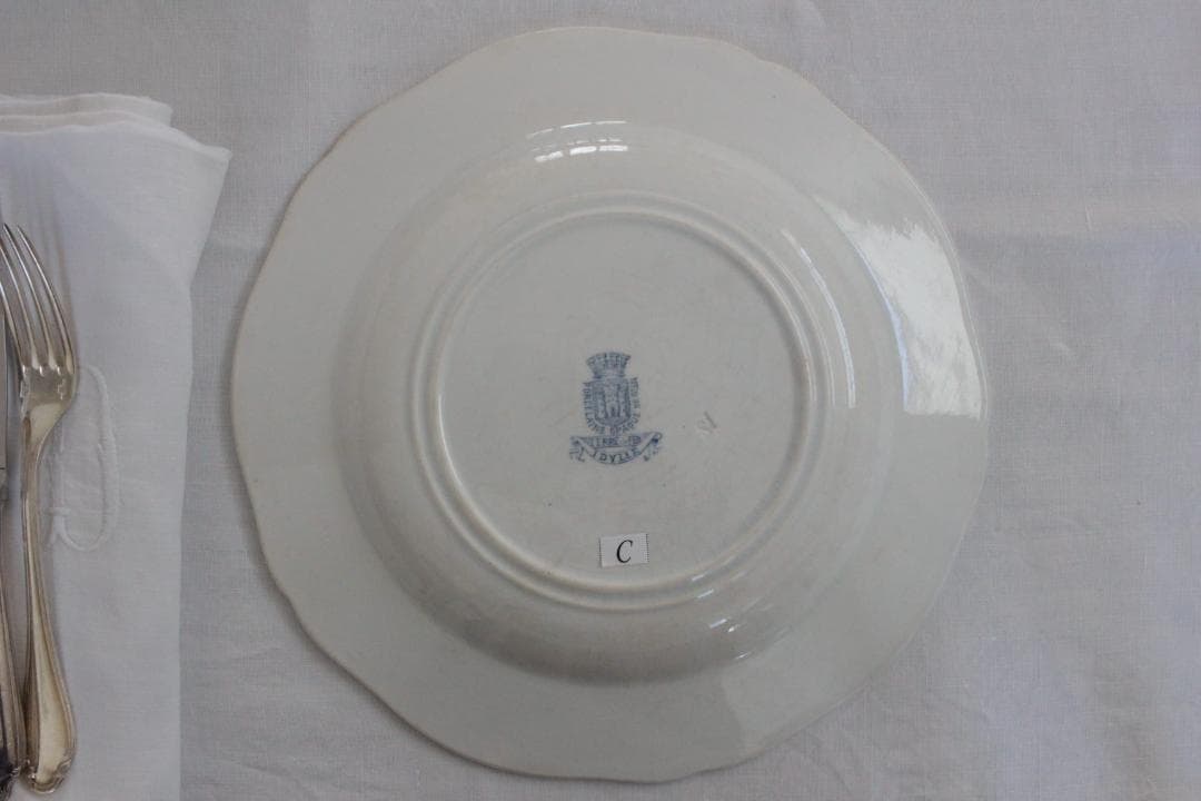 レアGien【ジアン】IDYLLE/フランスアンティーク