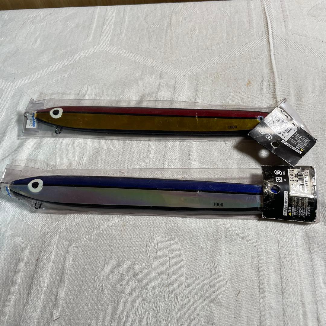 【希少・深海】カムイ 1000g 4本セット シェル・ホロ 1kgジグ