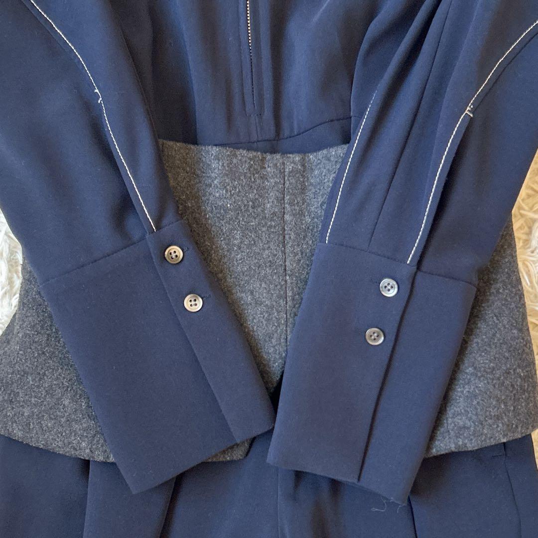 広瀬すずさん着用✨CLANE クラネ　未使用 ウールビスチェオールインワン