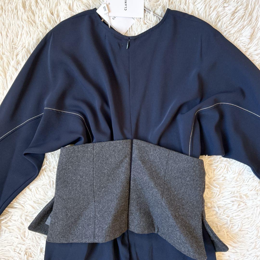 広瀬すずさん着用✨CLANE クラネ　未使用 ウールビスチェオールインワン