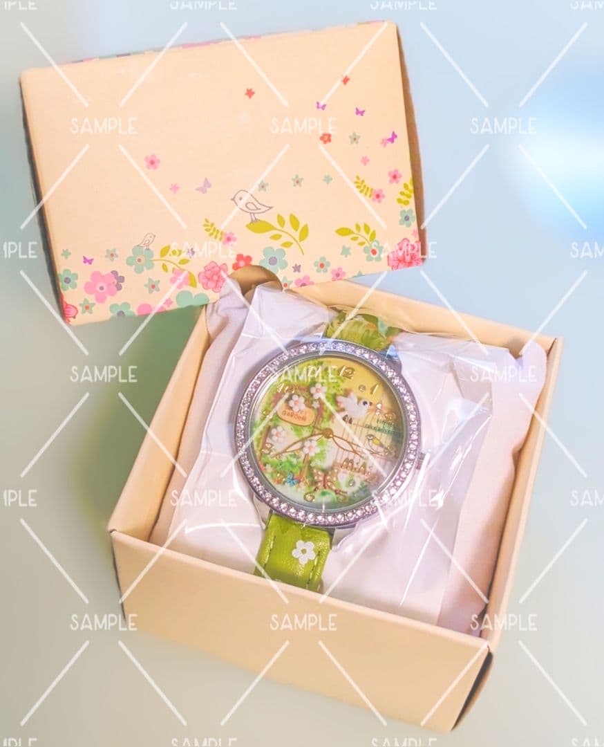 【m:n:】 ミニ ハンドクラフト デコウォッチ 腕時計 レディース 高級腕時計