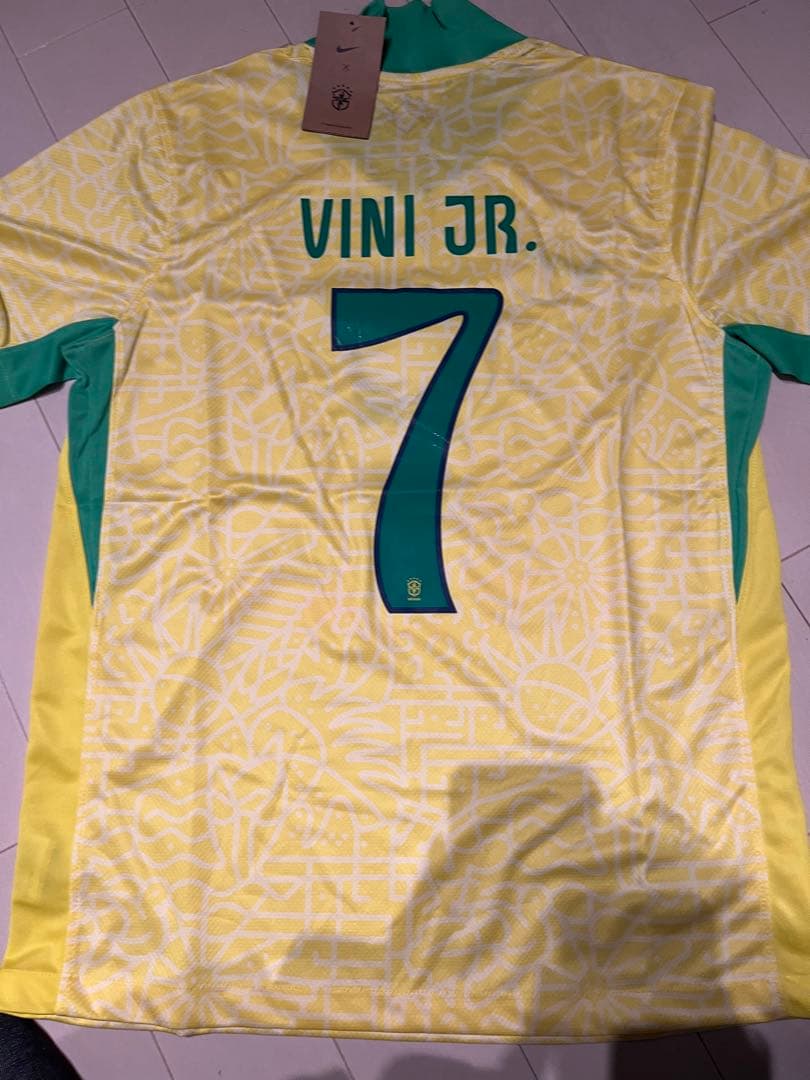 ブラジル代表 ヴィニシウスジュニオール 背番号7 ユニフォーム
