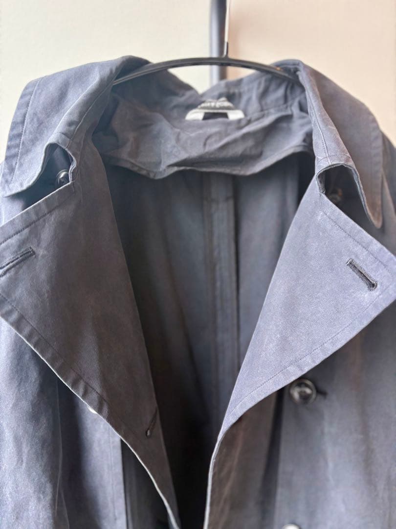 【極美品】ARTS&SCIENCE 22SS コート 紺 ヴィンテージ調