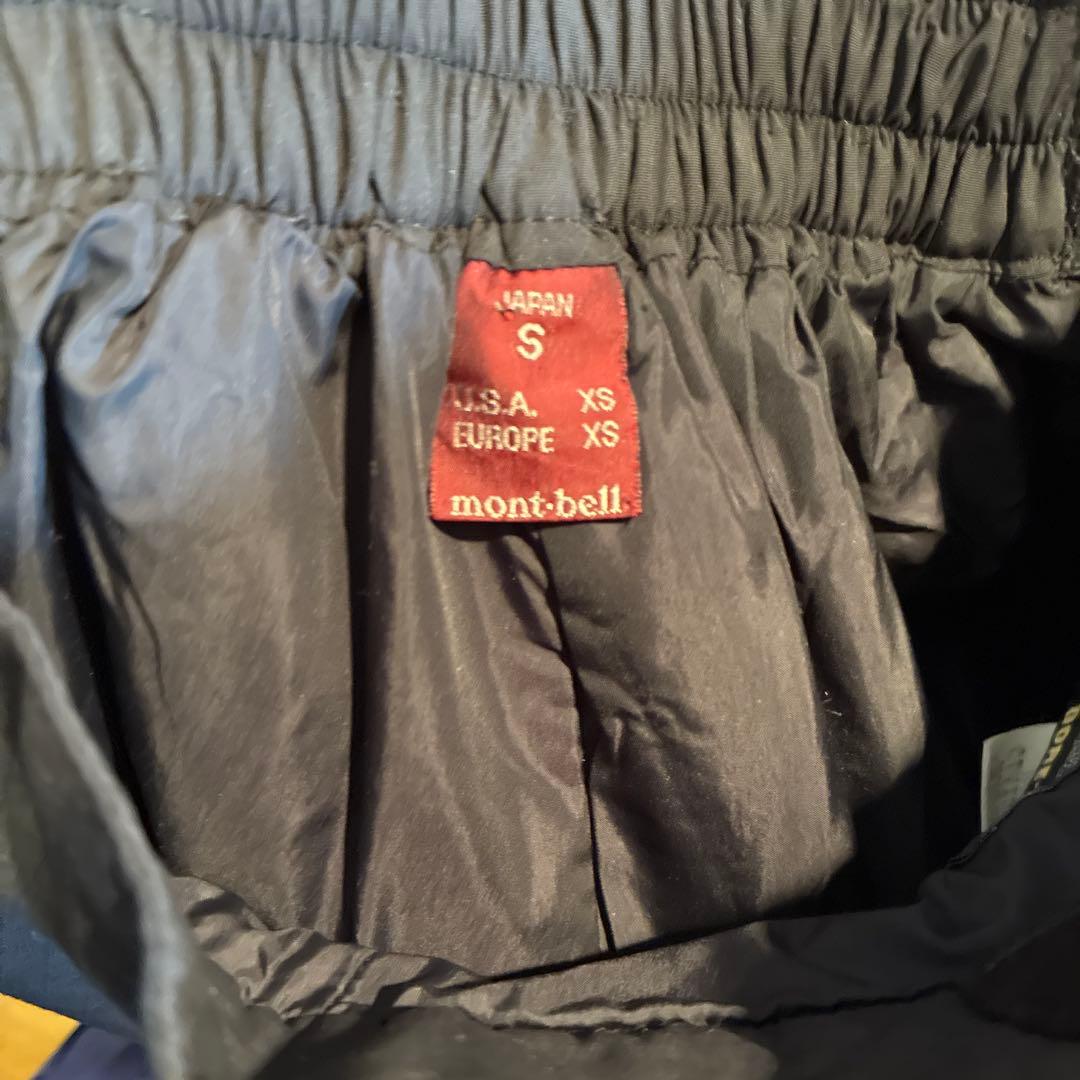 モンベルレディースGORE-TEXスキー・スノーボードパンツ　ブラックＳ