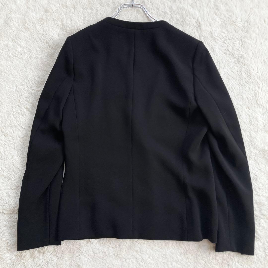 極美品・近年モデル✨PLST　トリアセブレンド　洗える　ストレッチ　黒　XS-S