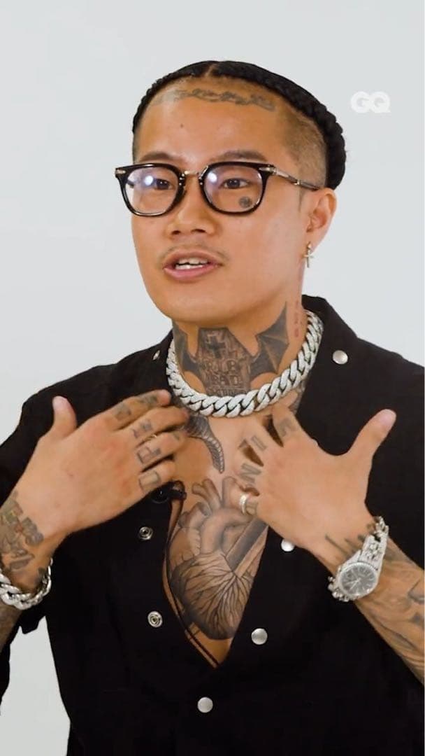 Gulitter iced outチェーン19mm 45cmブリンブリンセット