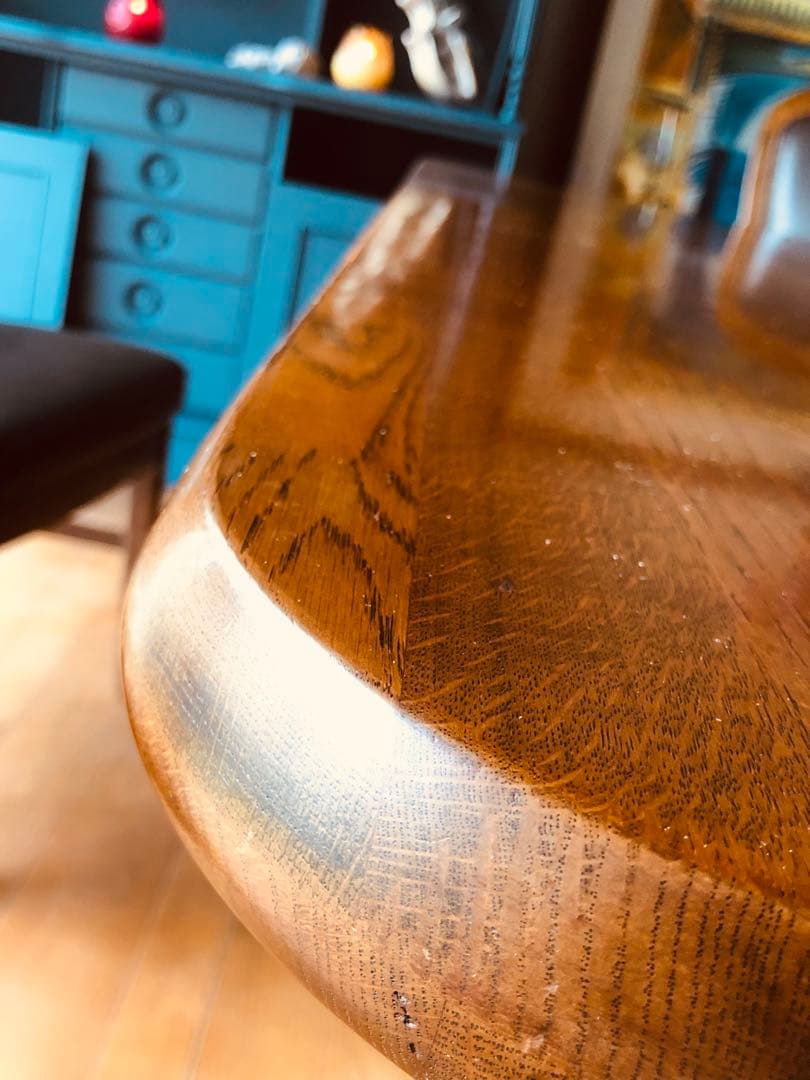 【old karimoku】オーク板 高級 ダイニングテーブル