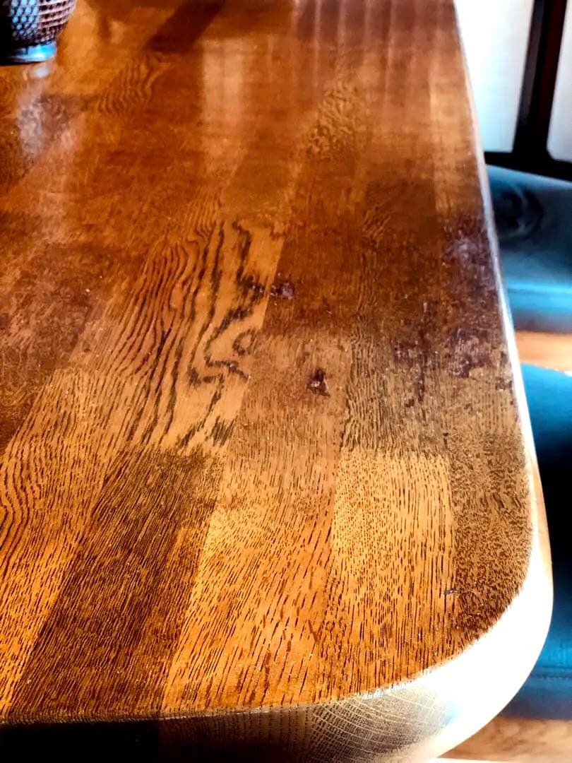 【old karimoku】オーク板 高級 ダイニングテーブル