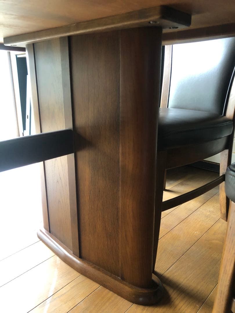 【old karimoku】オーク板 高級 ダイニングテーブル