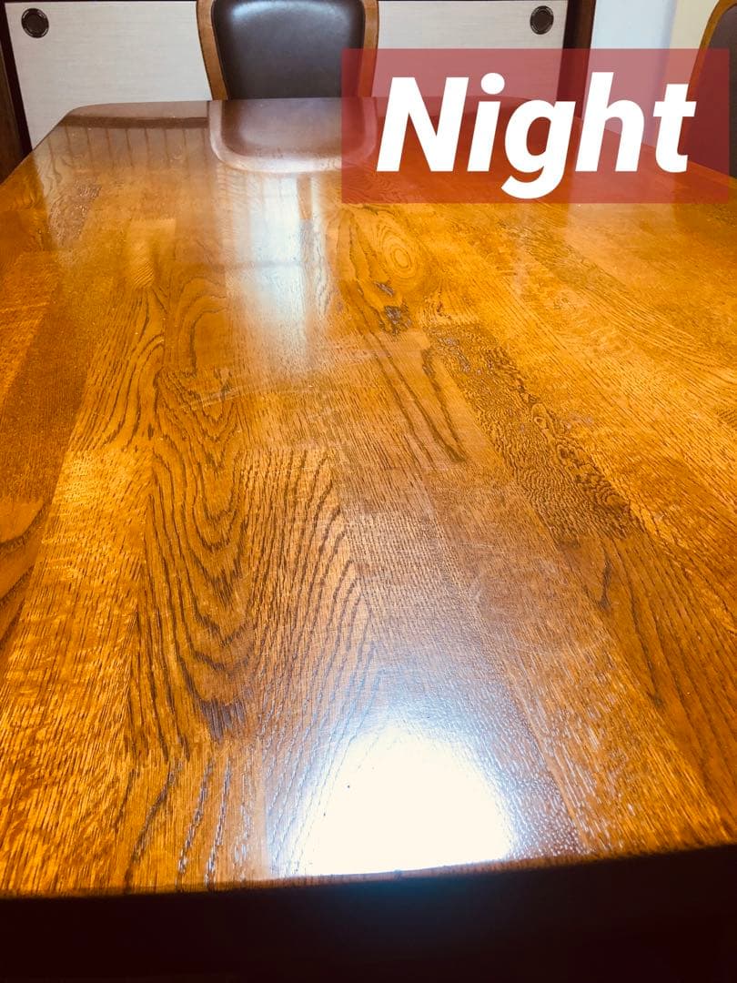 【old karimoku】オーク板 高級 ダイニングテーブル