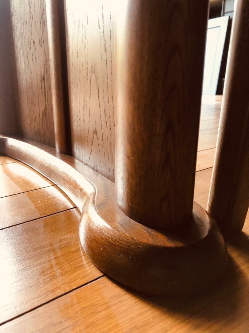 【old karimoku】オーク板 高級 ダイニングテーブル