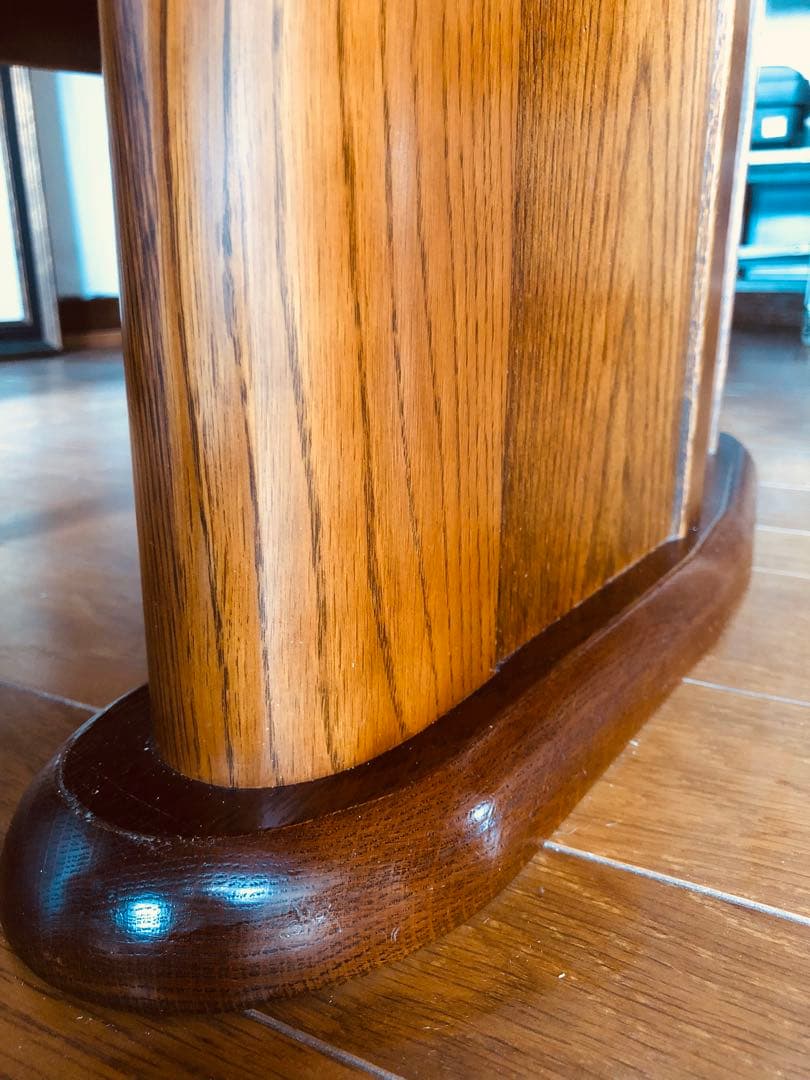 【old karimoku】オーク板 高級 ダイニングテーブル