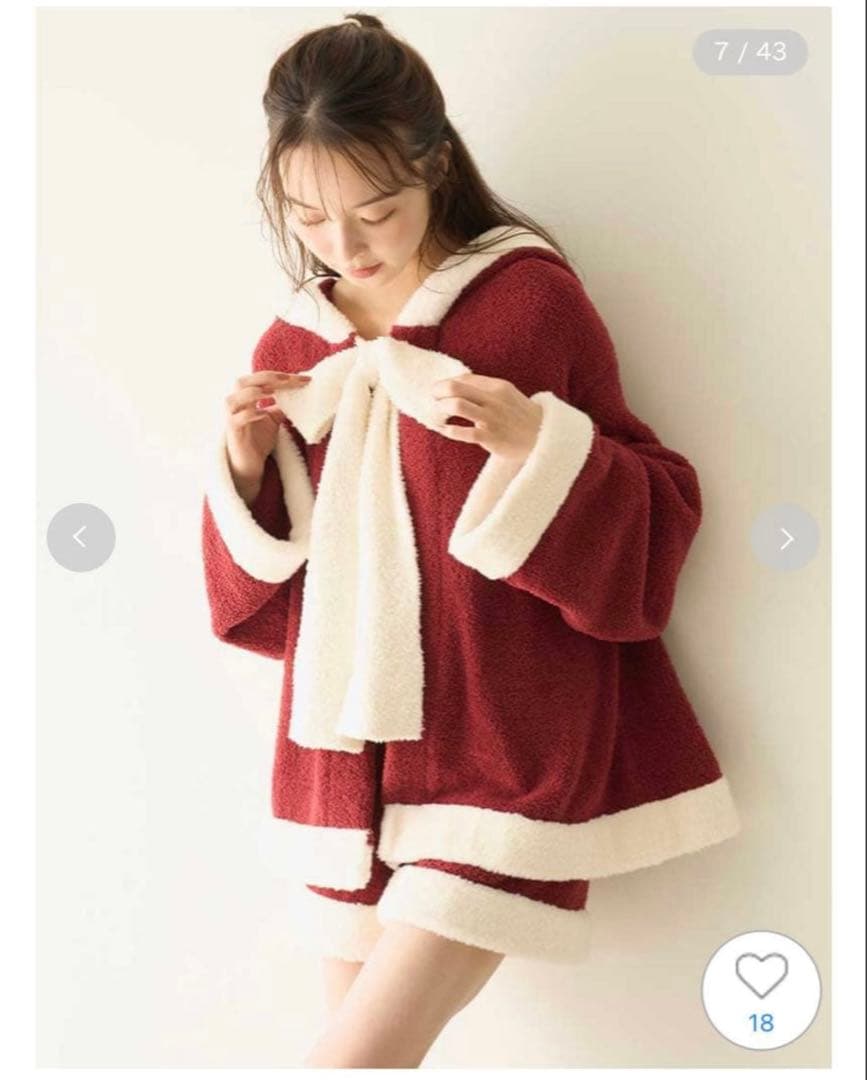 SNIDEL  【WEB限定】サンタクロースセットアップ