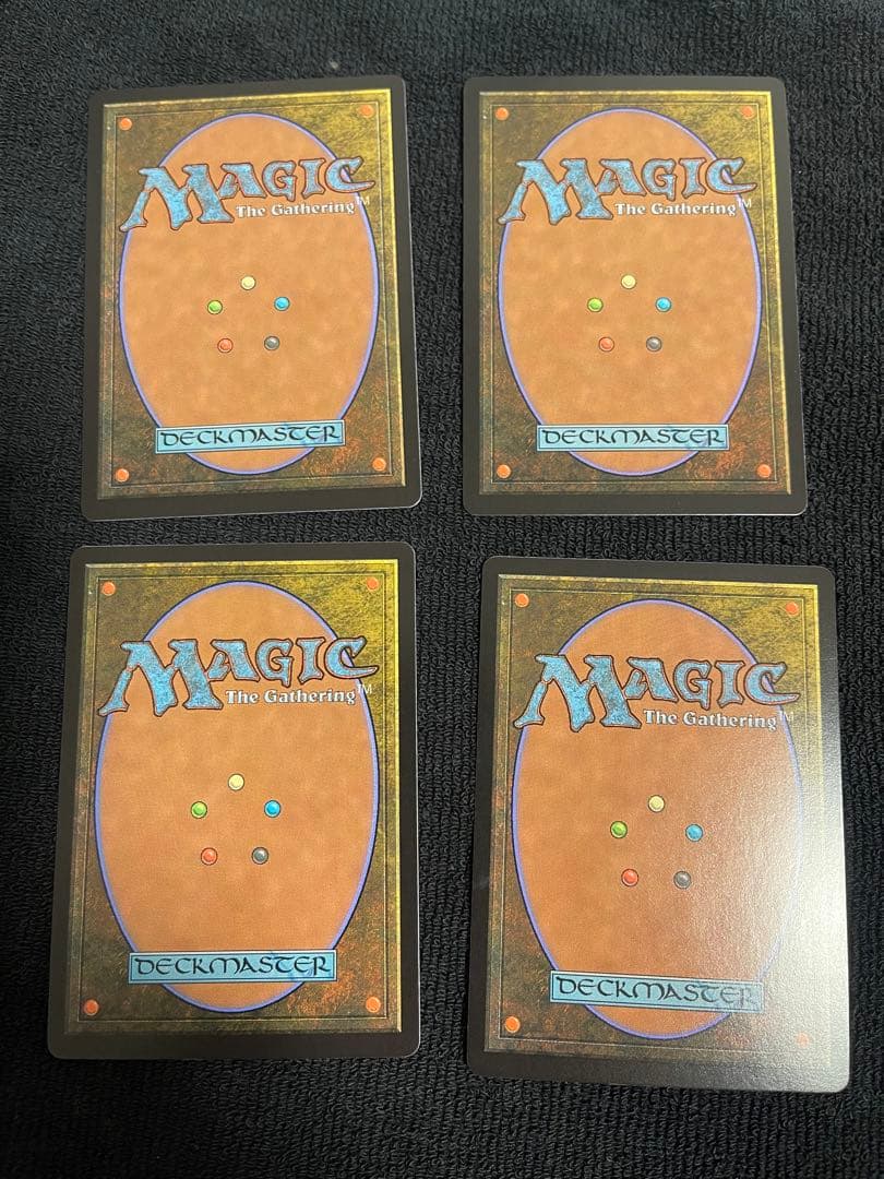 枠なし4枚セット 忍耐の記念碑（日）非foil