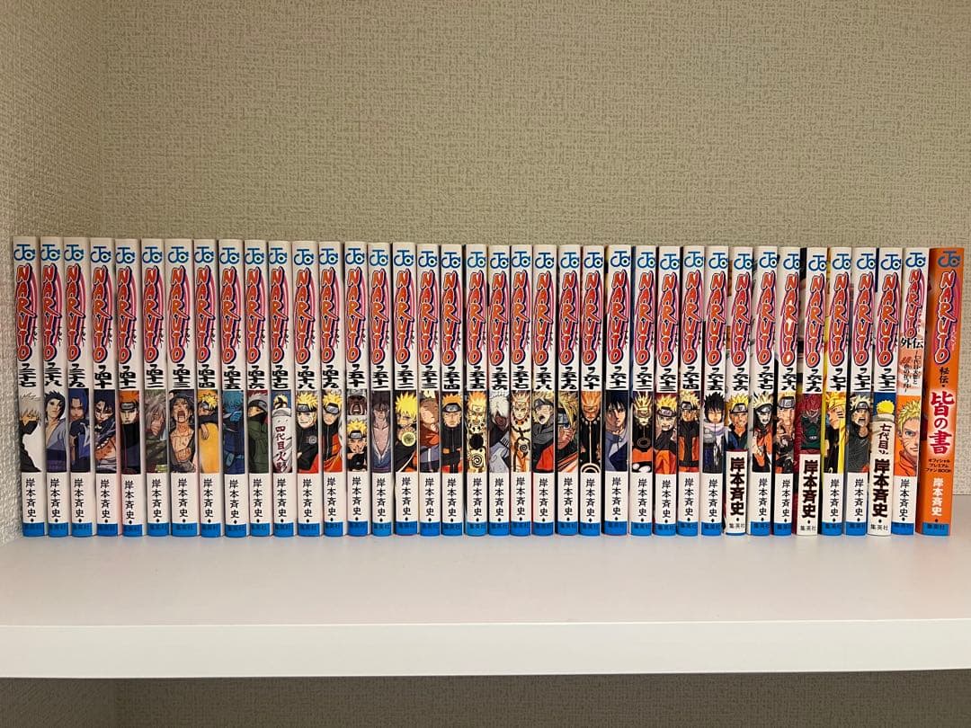 NARUTO 全巻セット 1-72巻関連本2冊