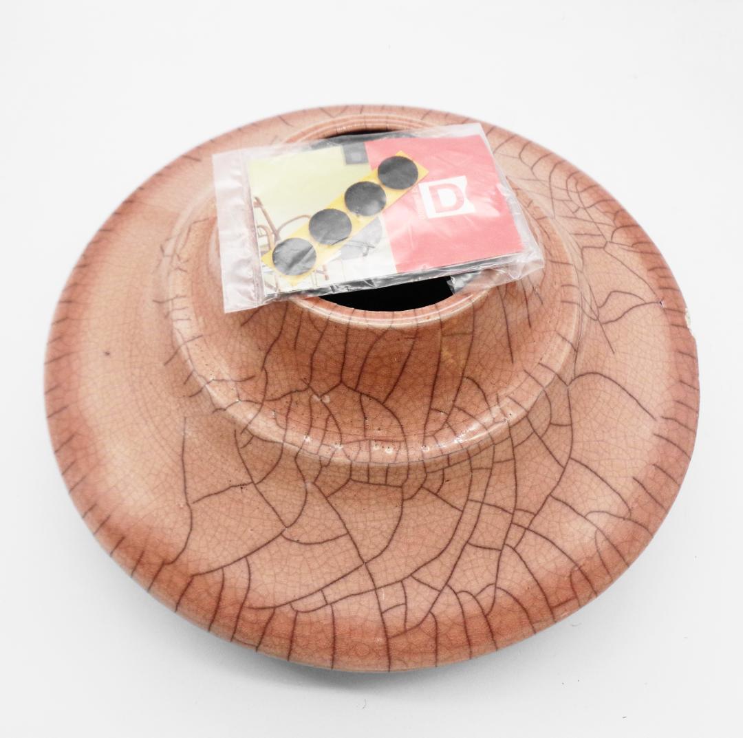 〖廃盤DOMANIドマーニ花器〗BROMOシリーズ円盤型フラワーベース未使用