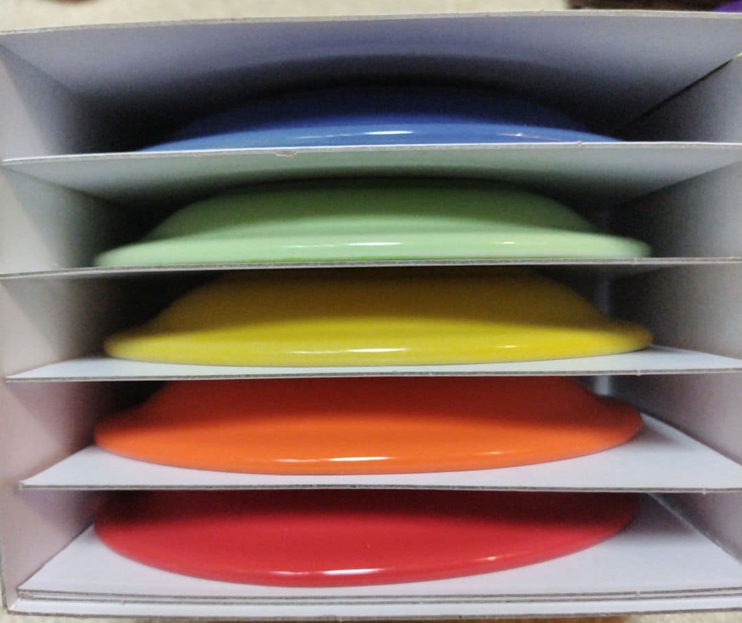 LE CREUSET(ル・クルーゼ) ミニオーバルプレートセット（5枚）