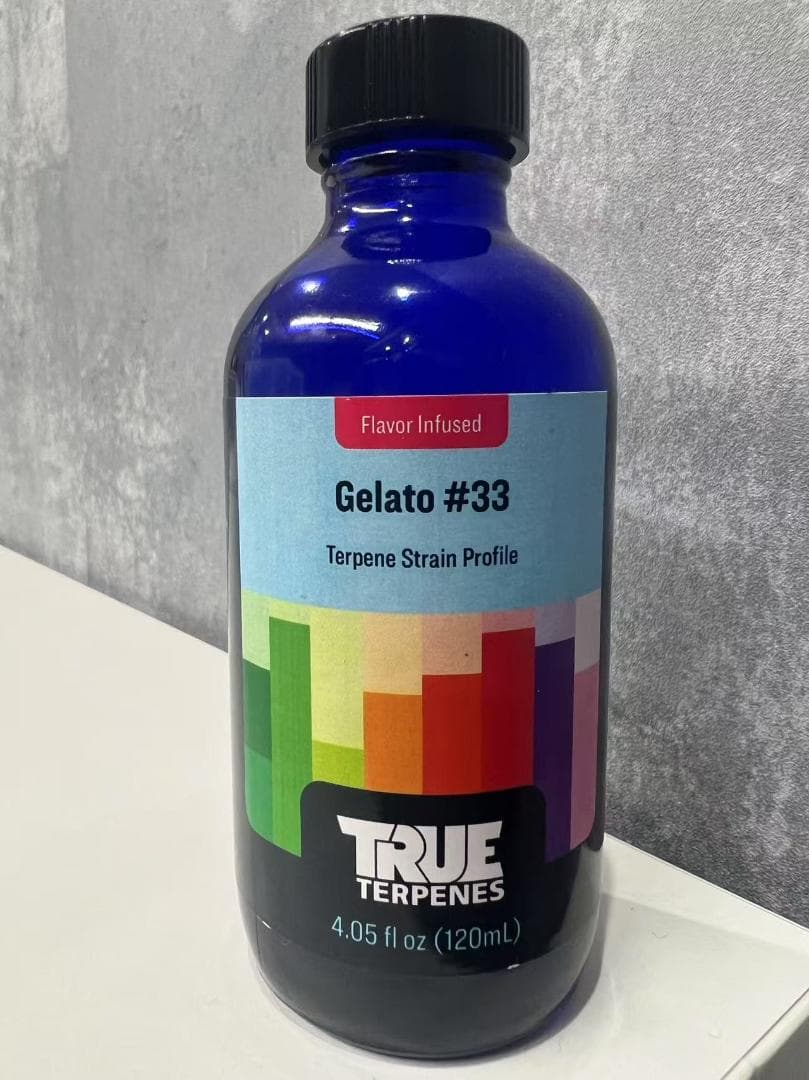 TRUE テルペン 510 CBD CBN CBG 10ml ジェラート＃33
