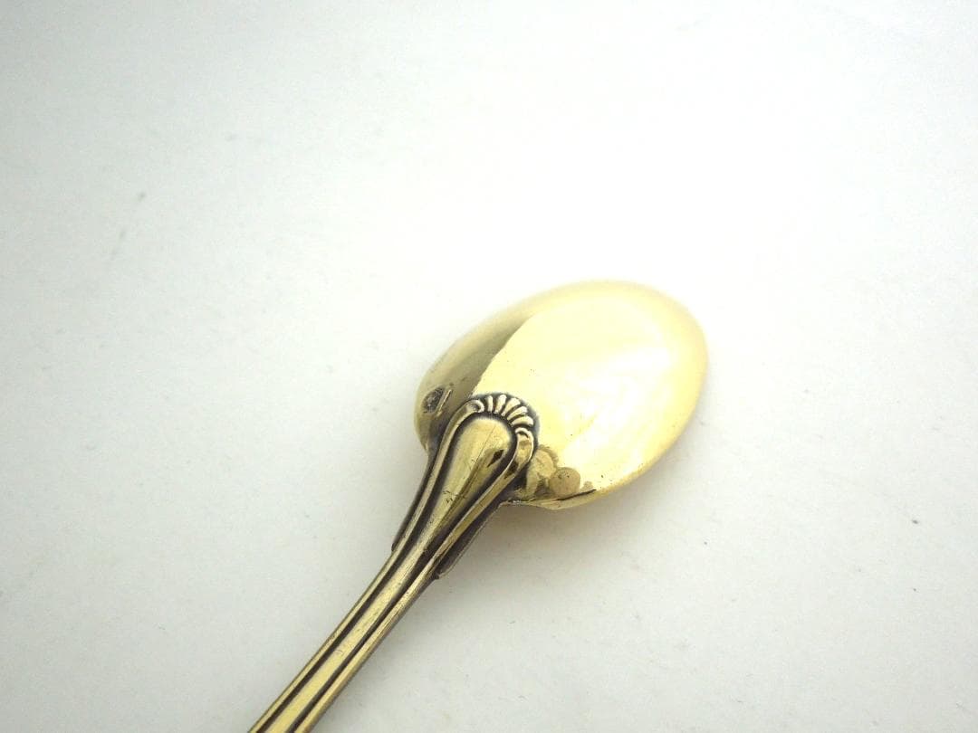 フランス　シルバースプーン ヴェルメイユ　純銀