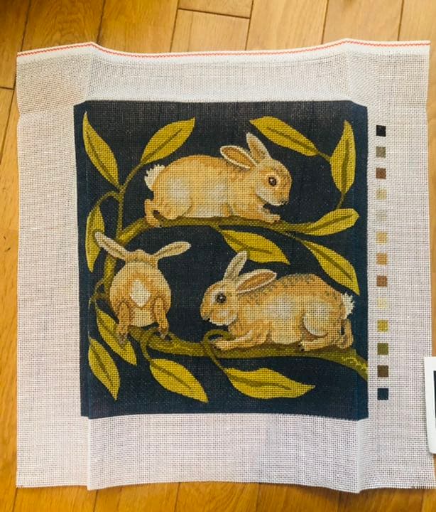 ベスラッセル 刺繍キットBannies by William De Morgan