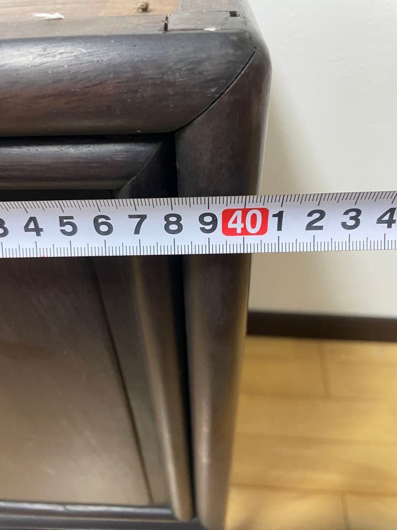 ナ*コ様 木製/漆塗/観音開き/茶箪笥/木工芸/時代/骨董/古美術/茶道/中国/