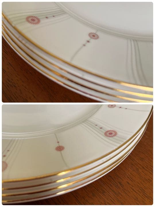 【レア美品】ウェッジウッド★サテン★デザート皿　3枚