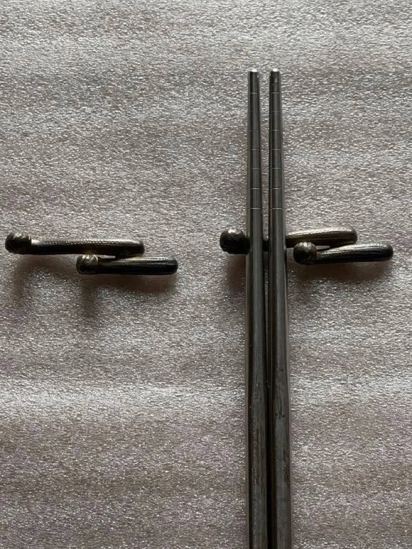 希少　猿手デザイン　純銀製品　純銀刻印　銀製品　小物　箸置き？