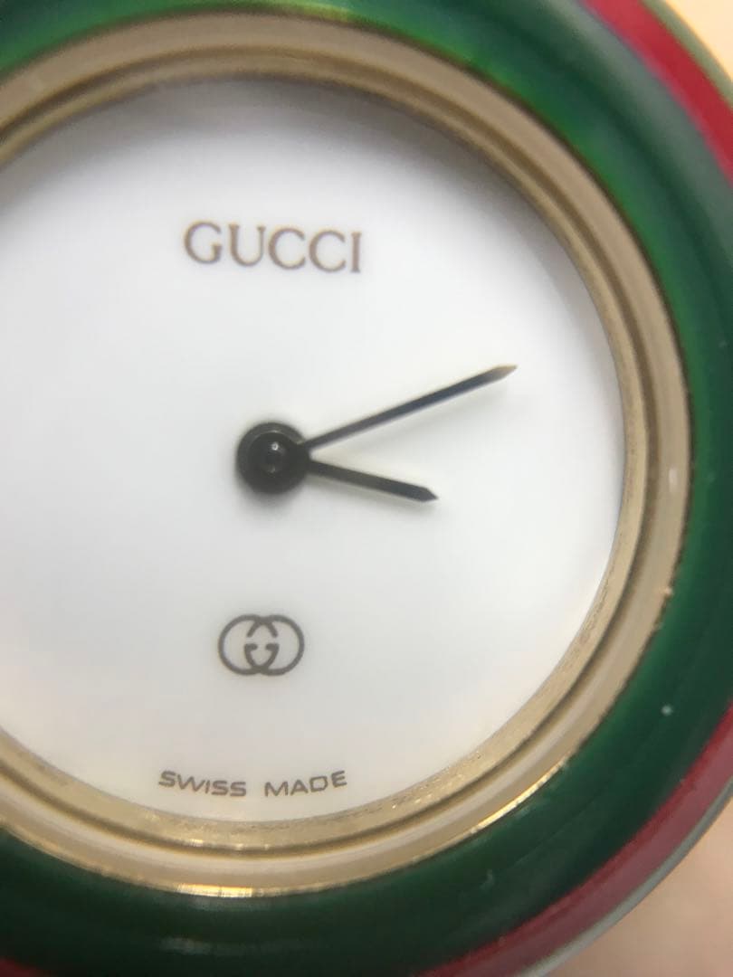 GUCCI グッチ チェンジベゼル 1100-L ベゼル交換　バングルウォッチ