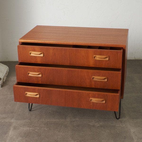 92720★G-PLAN Fresco チーク チェスト 鉄脚 サイドボード