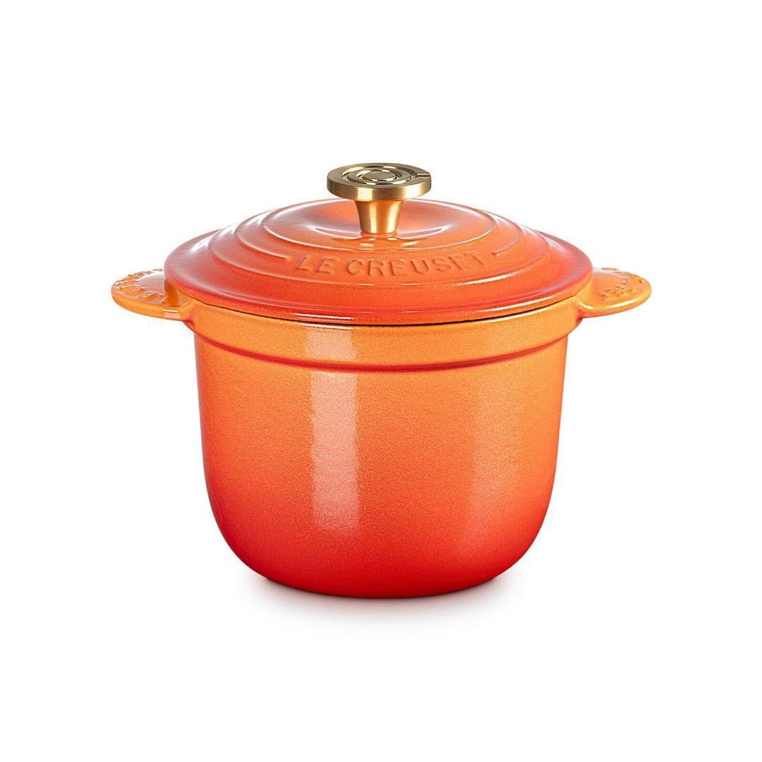 新品未使用 ルクルーゼ ココットエブリィ 18 フラムドレ 100周年記念カラー